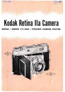 Kodak Retina 2 a manual. Camera Instructions.